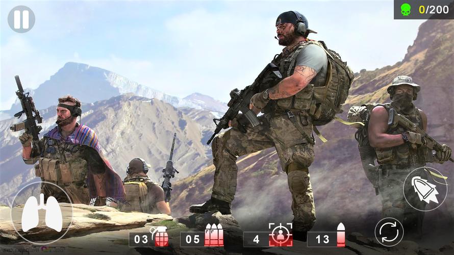 American Sniper Mission Games 螢幕截圖 3