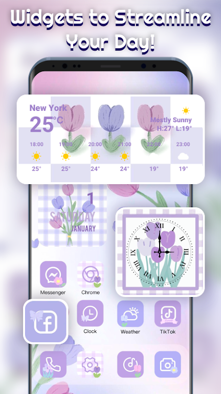 Themepack – App Icons, Widgets Mod应用截图第3张