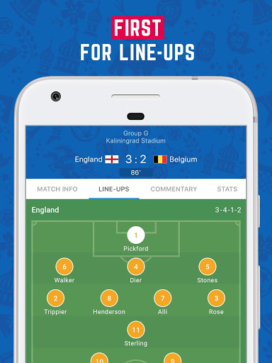 LiveScore: World Football 2018 Ảnh chụp màn hình 1