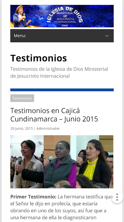 IDMJI.ORG Captura de tela 2