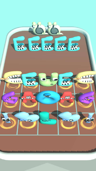 Merge Alphabet: Lord Run Mod 螢幕截圖 0