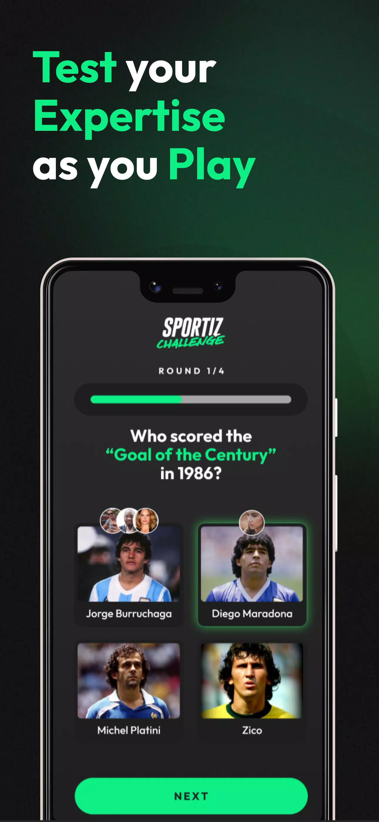 Schermata Sportiz 2