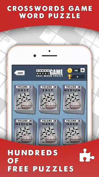 Crosswords Puzzle - Word Game 螢幕截圖 1