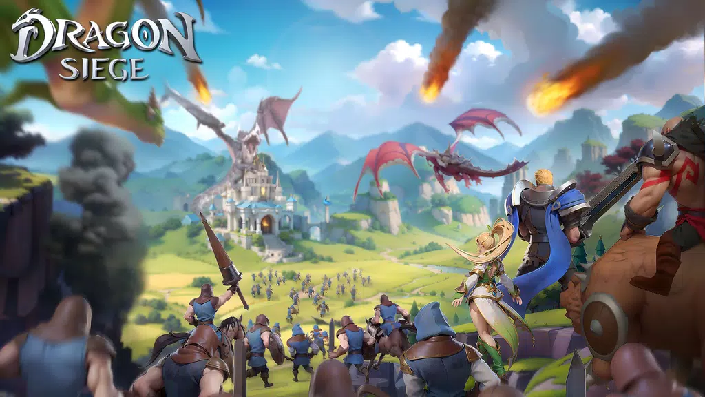 Dragon Siege: Kingdom Conquest Ảnh chụp màn hình 0