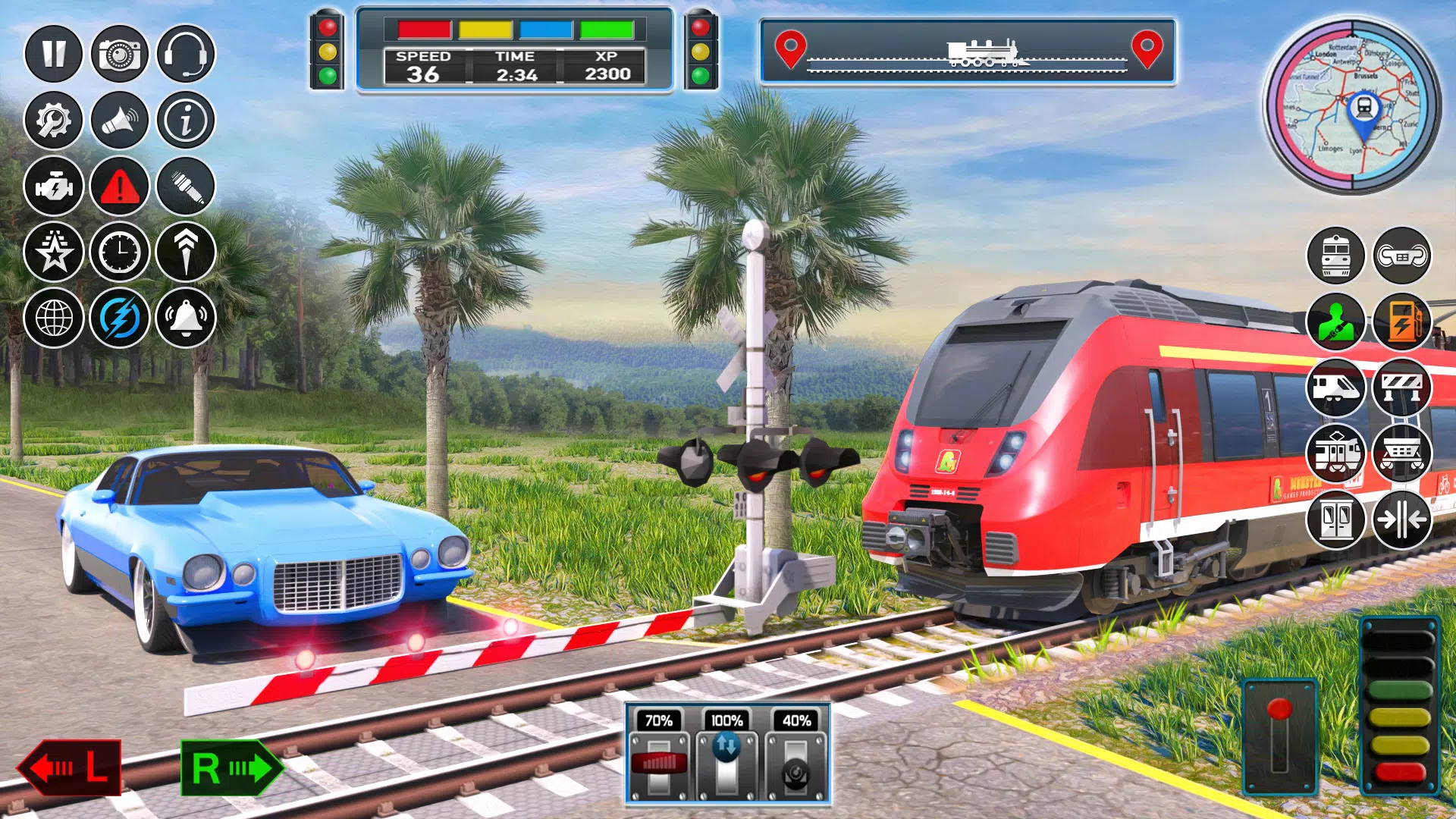 City Train Game Tangkapan skrin 3