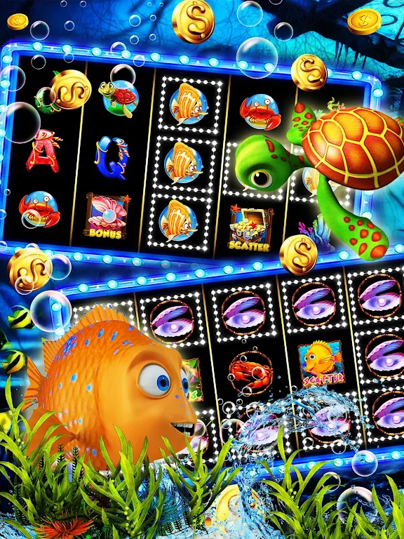 Goldfish Slots: Free Golden Casino Slot Machines Captura de pantalla 2