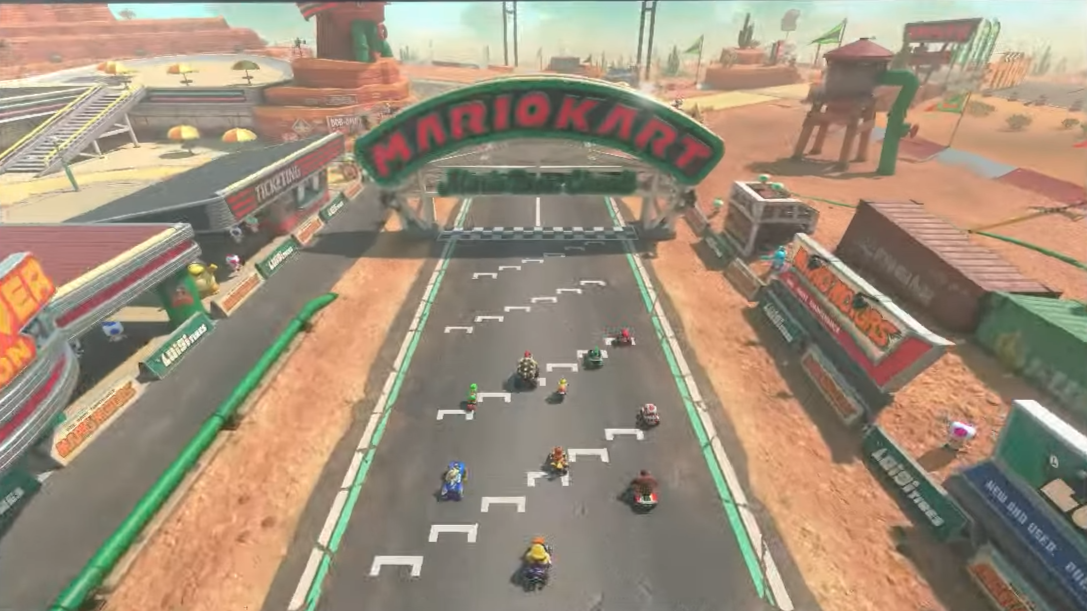 Mario Kart 9 - Unang hitsura