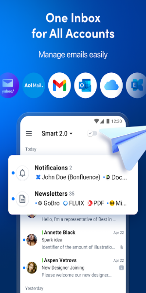 Spark Mail – AI Email Inbox 螢幕截圖 0