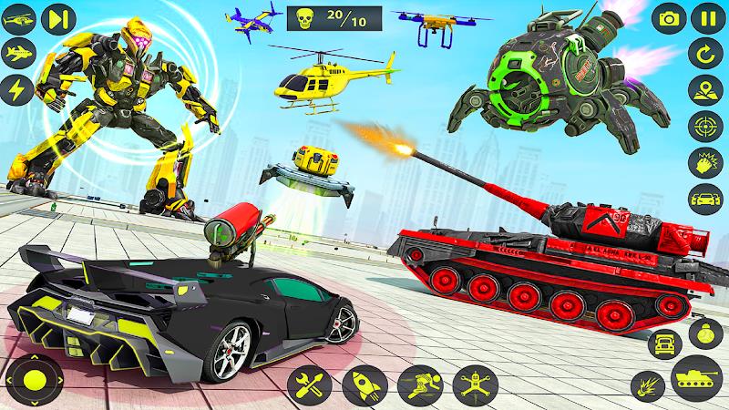 Army Tank Robot Car Games: স্ক্রিনশট 3