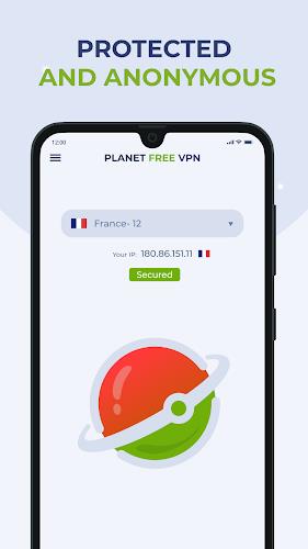 Free VPN Proxy by Planet VPN 螢幕截圖 2