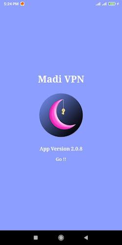 Madi VPN ဖန်သားပြင်ဓာတ်ပုံ 1