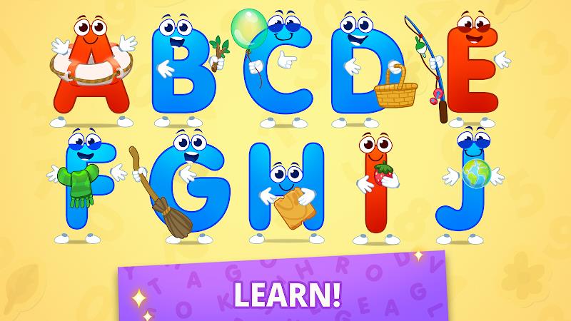 ABC kids! Alphabet, letters Capture d'écran 2