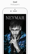 Neymar Fondos JR Wallpapers ဖန်သားပြင်ဓာတ်ပုံ 1