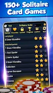 150+ Solitaire Card Games Pack ဖန်သားပြင်ဓာတ်ပုံ 0