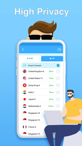 Super Master VPN Secure Proxy 螢幕截圖 3