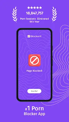 BlockerX: Porn Blocker/ NotFap Ảnh chụp màn hình 0