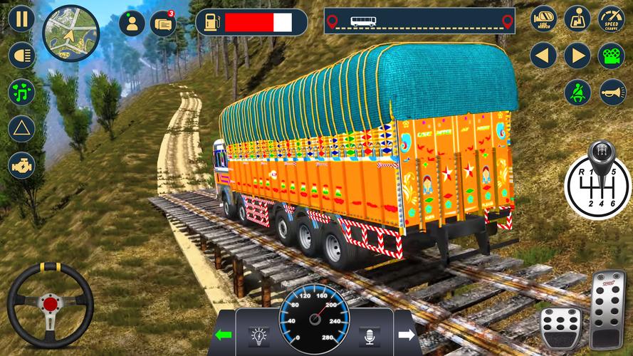 Indian Truck Drive Lorry Games 螢幕截圖 3