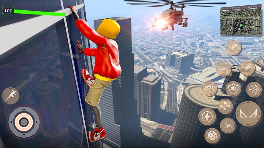 Schermata Spider Hero Fighting Games 1