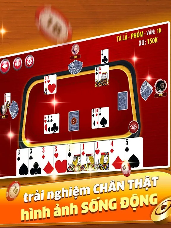 Schermata Phỏm - Phom 1