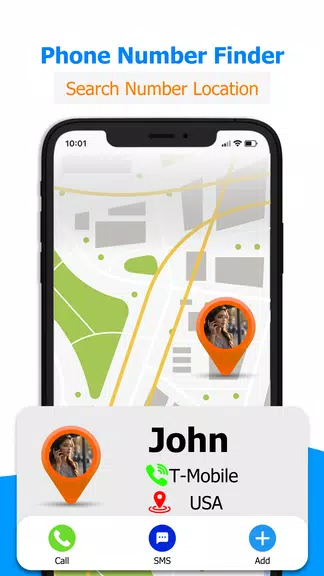 GPS Mobile Number locator App应用截图第3张