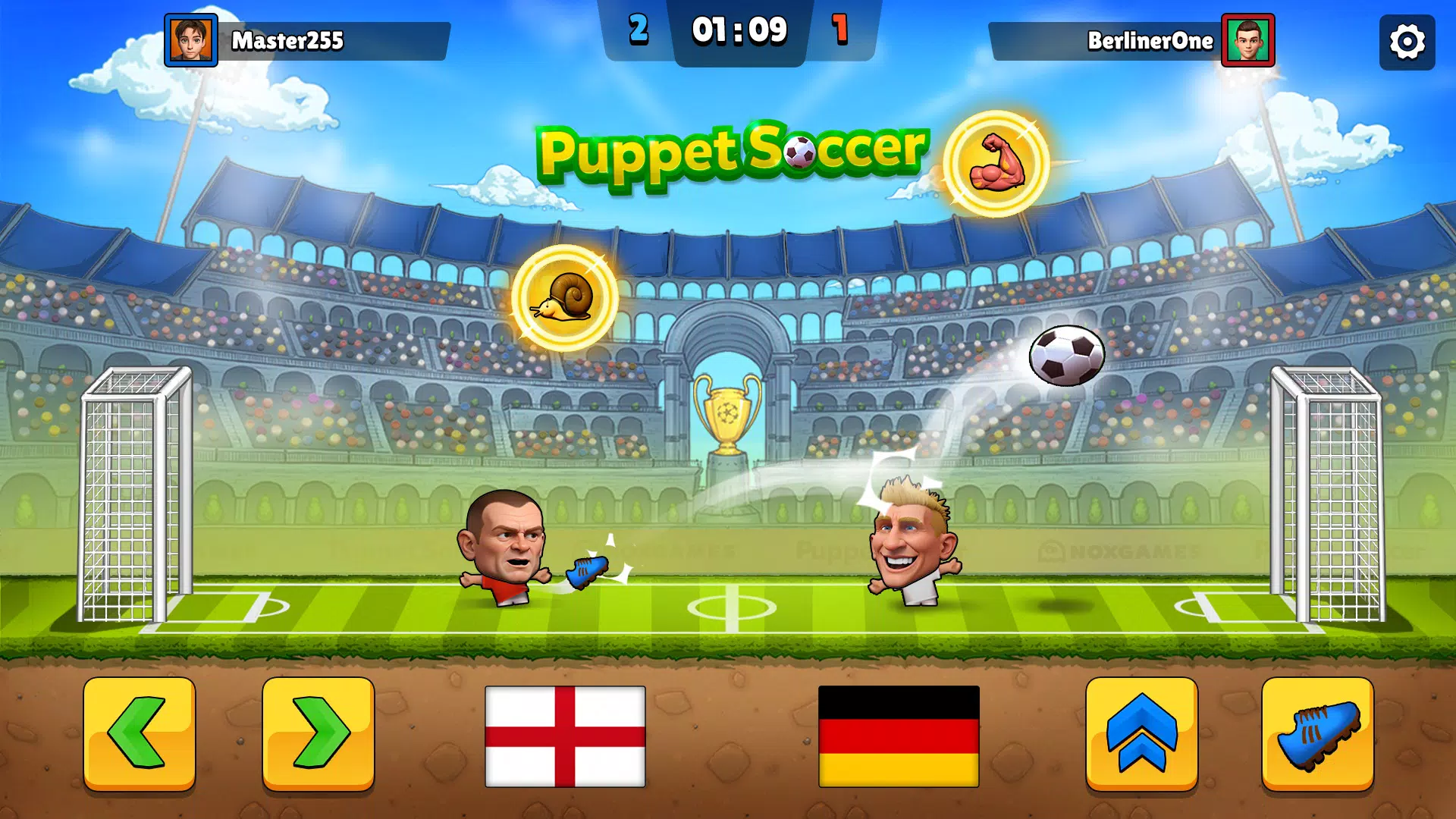 Puppet Soccer - Football Captura de tela 1