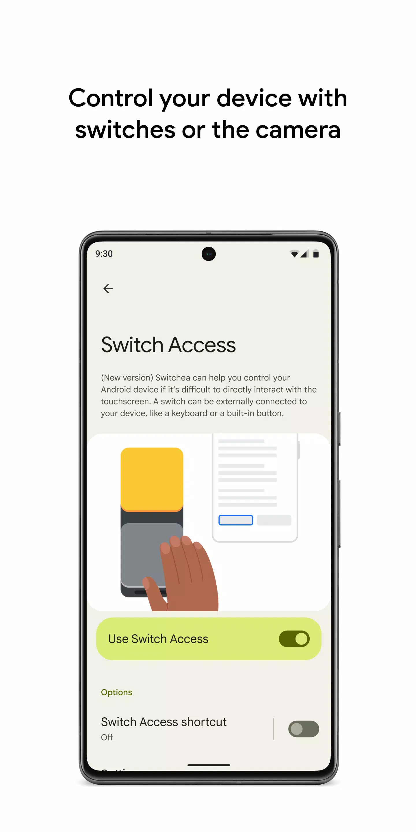 Switch Access Captura de pantalla 0