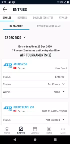 ATP PlayerZone Ảnh chụp màn hình 2