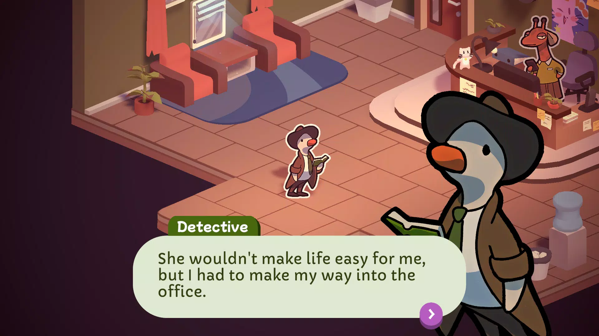 Duck Detective: Secret Salami Tangkapan skrin 0