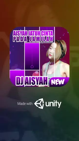 Piano Tiles DJ Aisyah Jamilah Tangkapan skrin 0