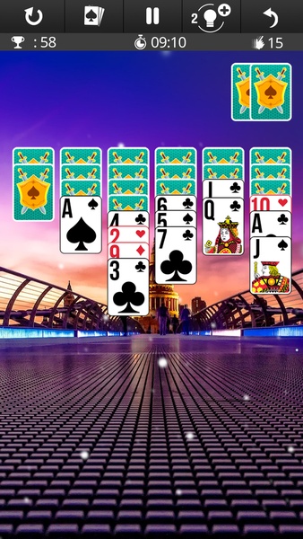 Solitaire zen earth edition Ekran Görüntüsü 2