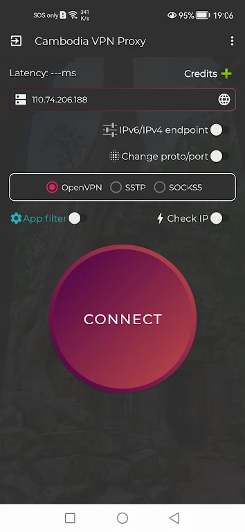 Cambodia VPN -  Cambodian IP Скриншот 0