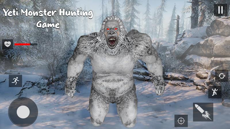 Bigfoot Yeti Hunt & Survival Ảnh chụp màn hình 2