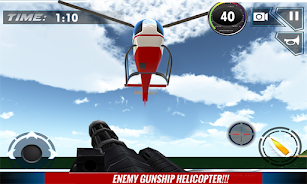 Police Boat Shooting Games 3D Скриншот 2