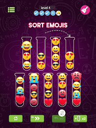 Emoji Sort: Sorting Games Capture d'écran 0