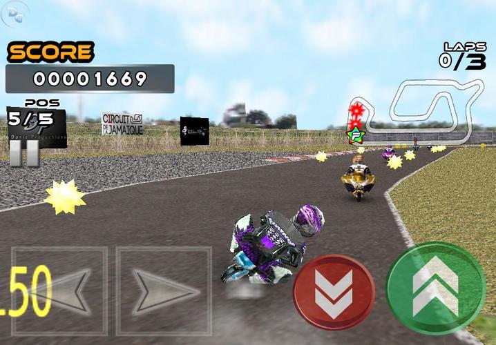 Pocket Bike Race 螢幕截圖 1