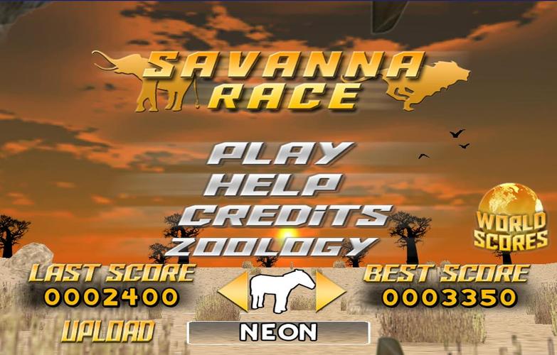 Savanna Race 스크린샷 3