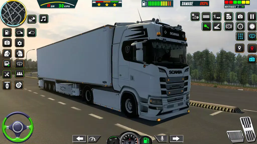 Real City Cargo Truck Driving 螢幕截圖 0