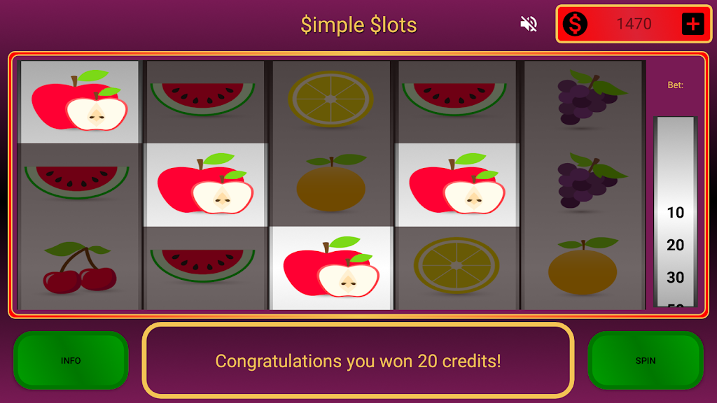 Simple Slots 螢幕截圖 1