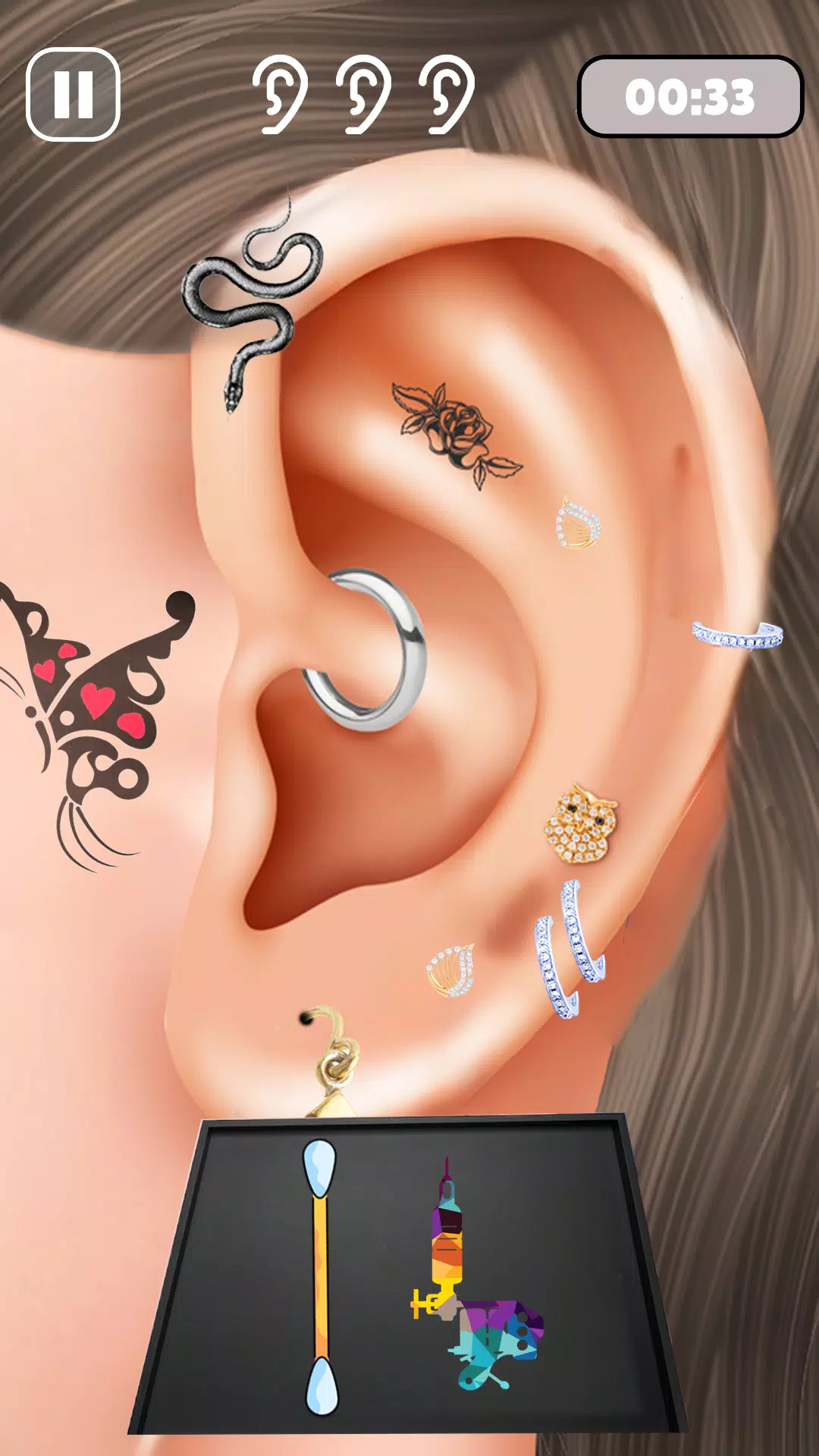 Ear Salon ASMR Doctor Game 螢幕截圖 2