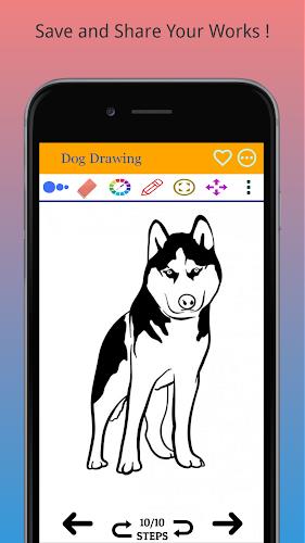 How to Draw Dog Step by Step应用截图第2张