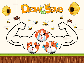 Draw Dog Rescue: Draw 2 Save Tangkapan skrin 0