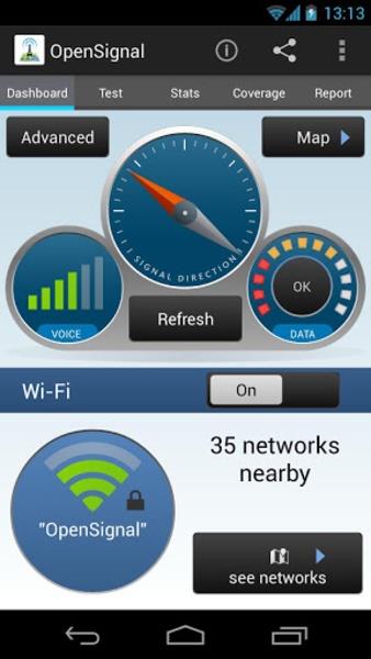 OpenSignal - 3G/4G/WiFi Tangkapan skrin 1