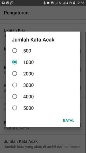 Cari Kata Indonesia Ekran Görüntüsü 2