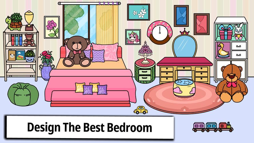 Tizi Home Room Decoration Game Schermafbeelding 1