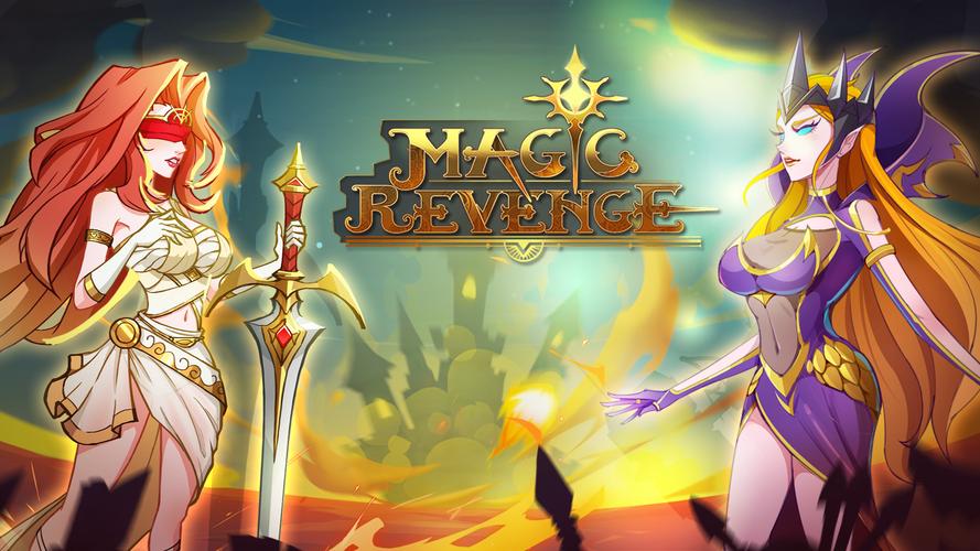 Magic Revenge：Casual IDLE RPG Captura de tela 0