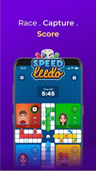 Rush - Play Ludo Game Online Capture d'écran 3