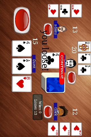 Schermata Thirty-One - 31 (Card Game) 1