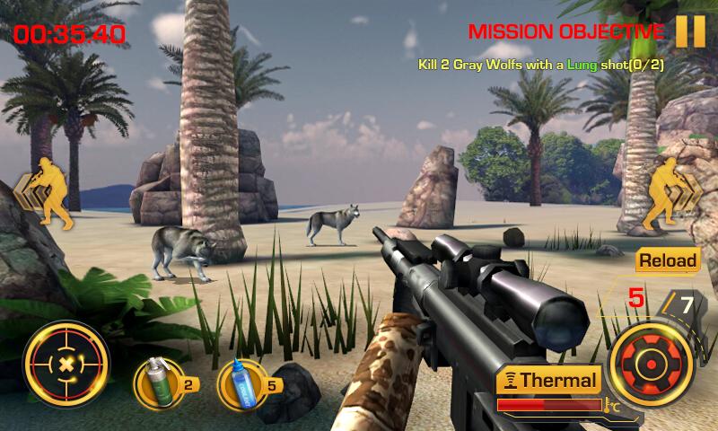 Wild Hunter 3D Mod Ảnh chụp màn hình 1