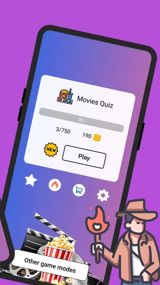 Guess the Movie — Quiz Game ဖန်သားပြင်ဓာတ်ပုံ 2