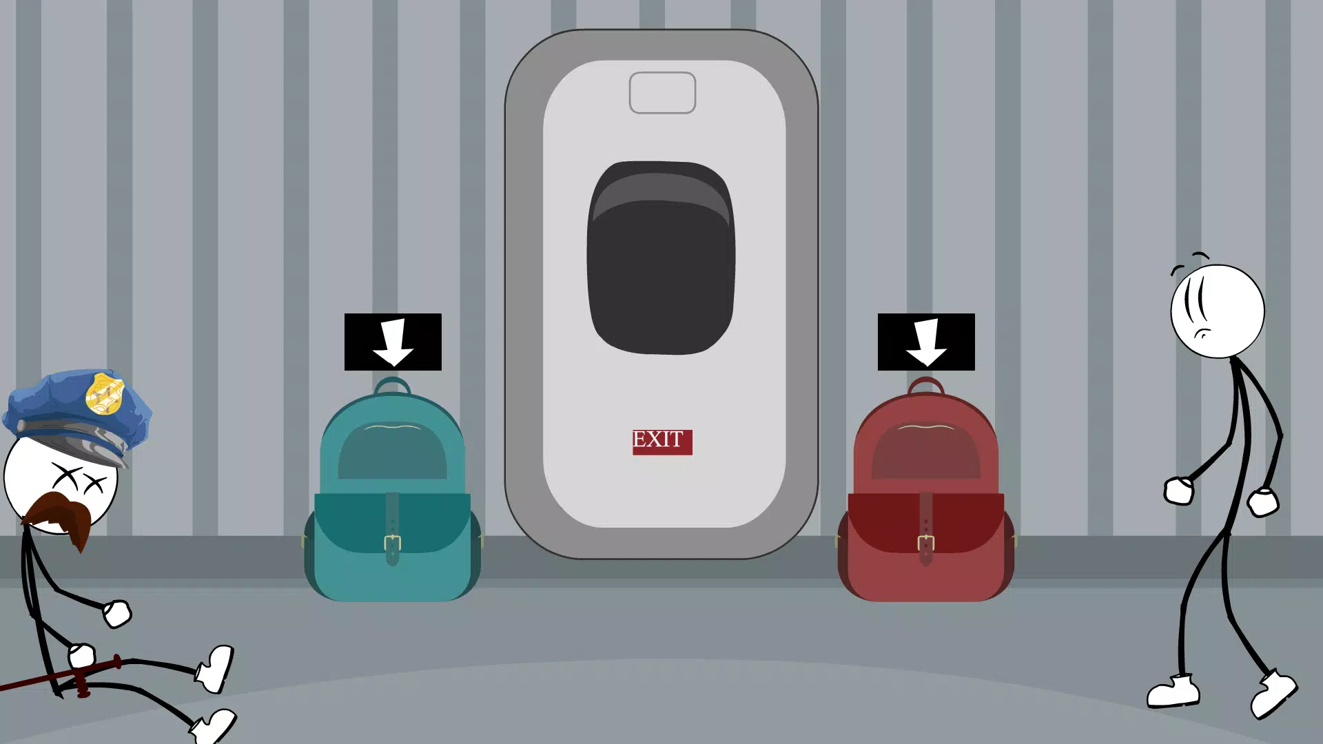 Stickman Airplane Jailbreak Captura de tela 1